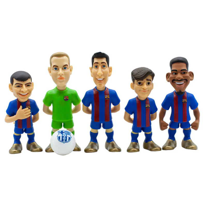 FC Barcelona Minix balenie 5 figúrok 7 cm termékfotó