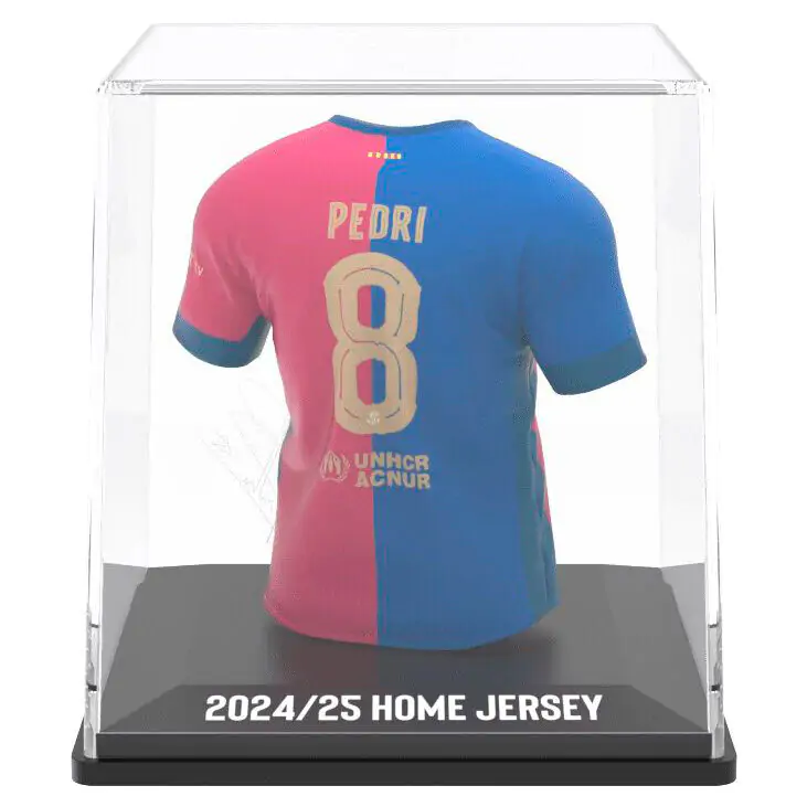 FC Barcelona Pedri mini tričko figúrka produktová fotografia