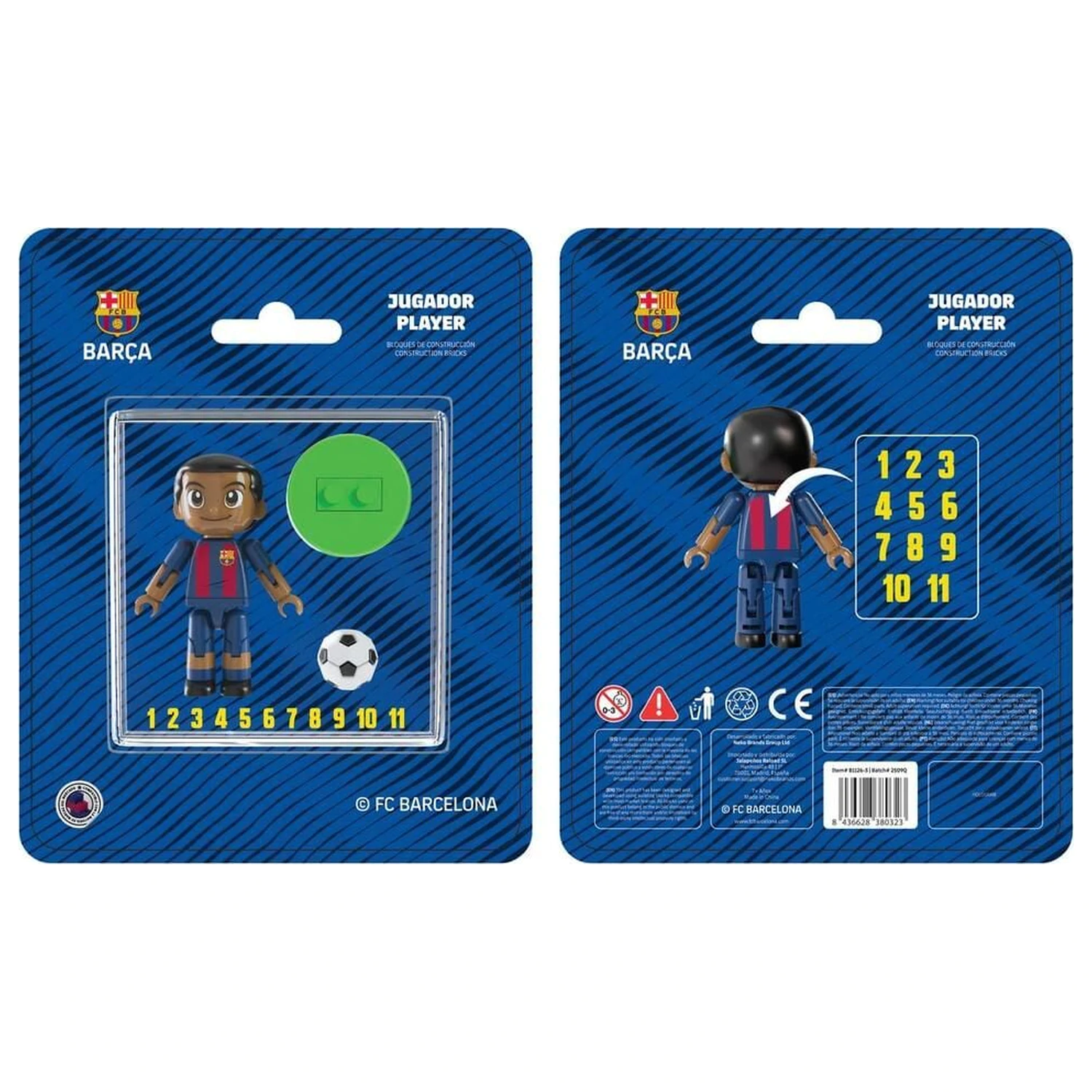 FC Barcelona figúrka hráča 4cm produktová fotografia