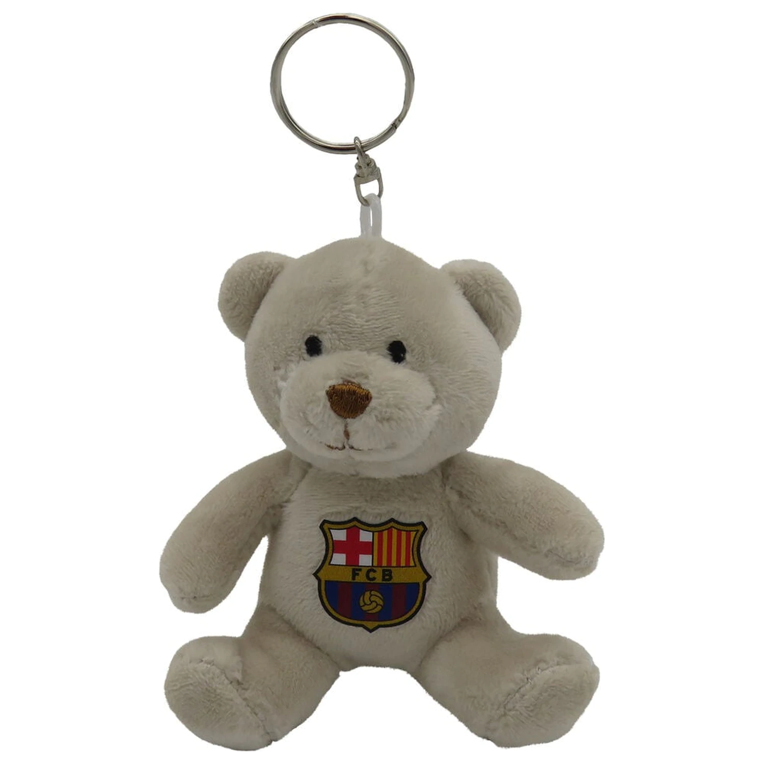 FC Barcelona plyšový medvedík na kľúče produktová fotografia