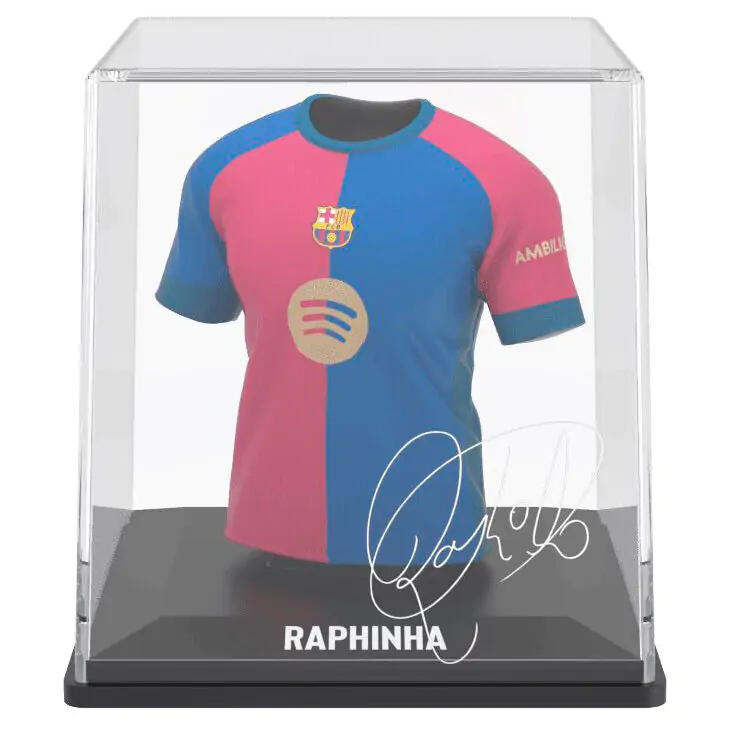 FC Barcelona Raphinha mini figúrka trička produktová fotografia