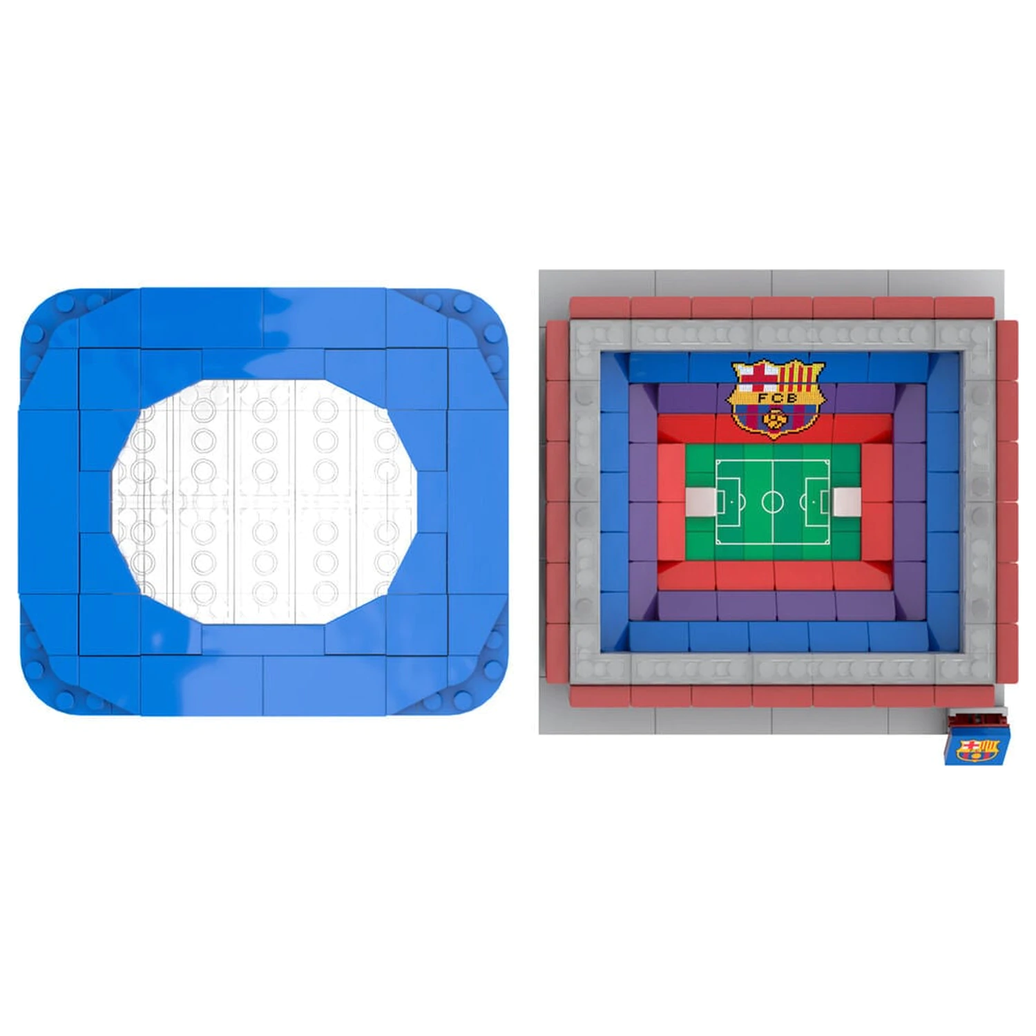 FC Barcelona súprava štadióna 417 ks produktová fotografia