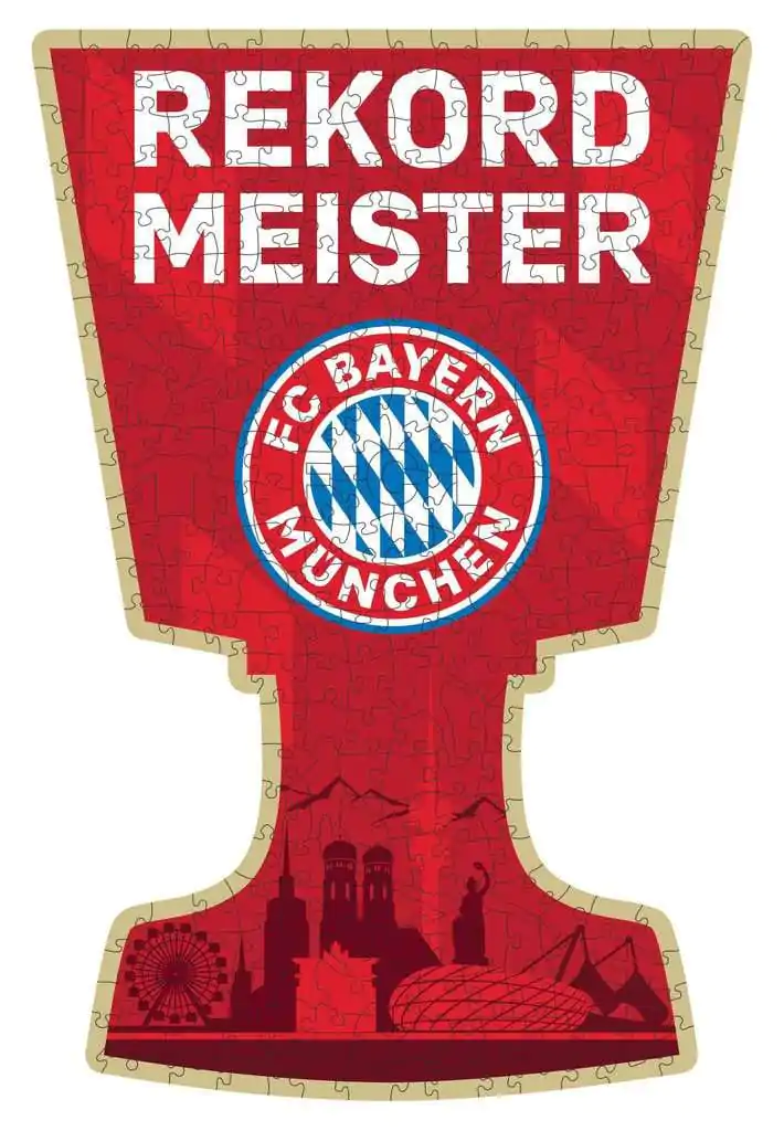 FC Bayern München Puzzle Rekordmeister (300 dielikov) produktová fotografia