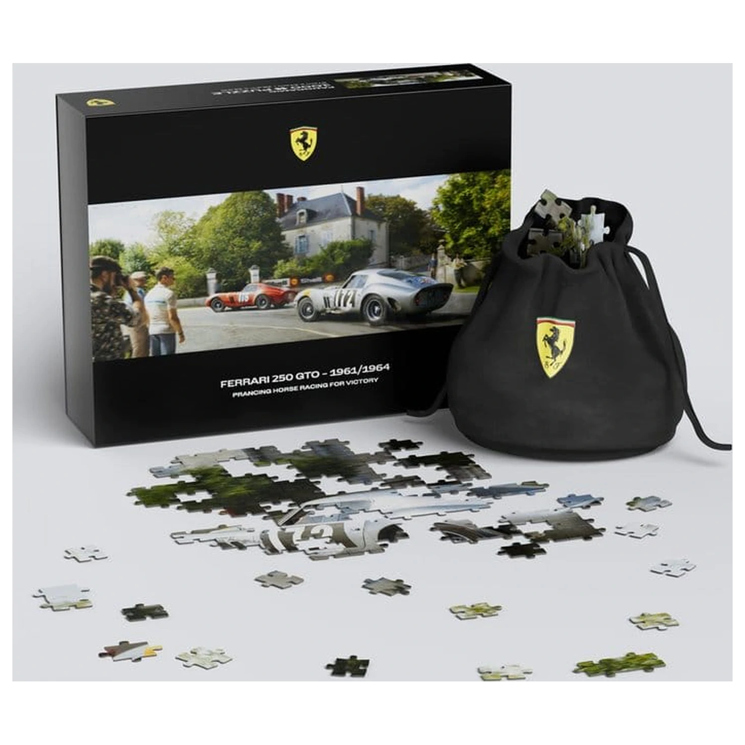 Ferrari 250GTO prémiové puzzle Prancing Horse Racing For Victory (1000 kusov) 97 x 34 cm produktová fotografia