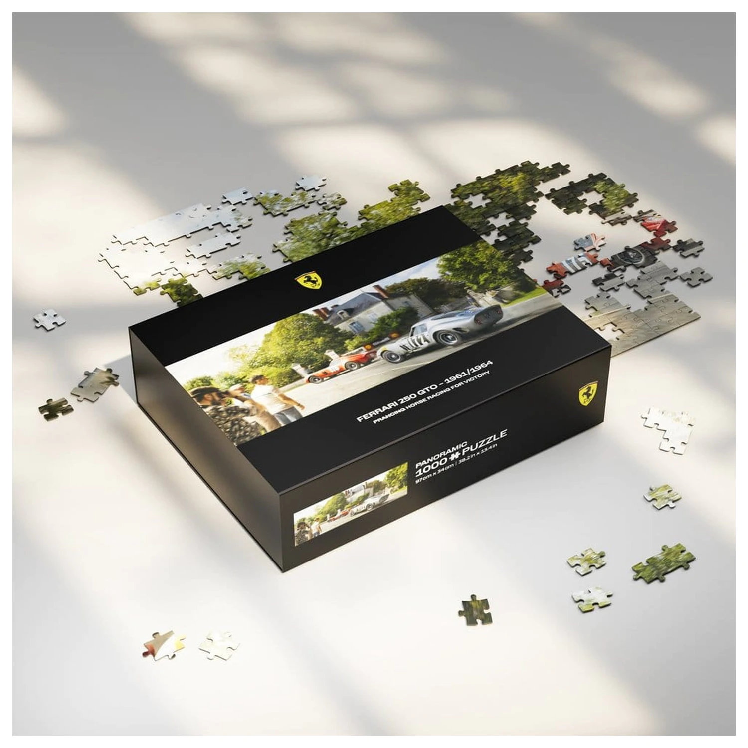 Ferrari 250GTO prémiové puzzle Prancing Horse Racing For Victory (1000 kusov) 97 x 34 cm produktová fotografia