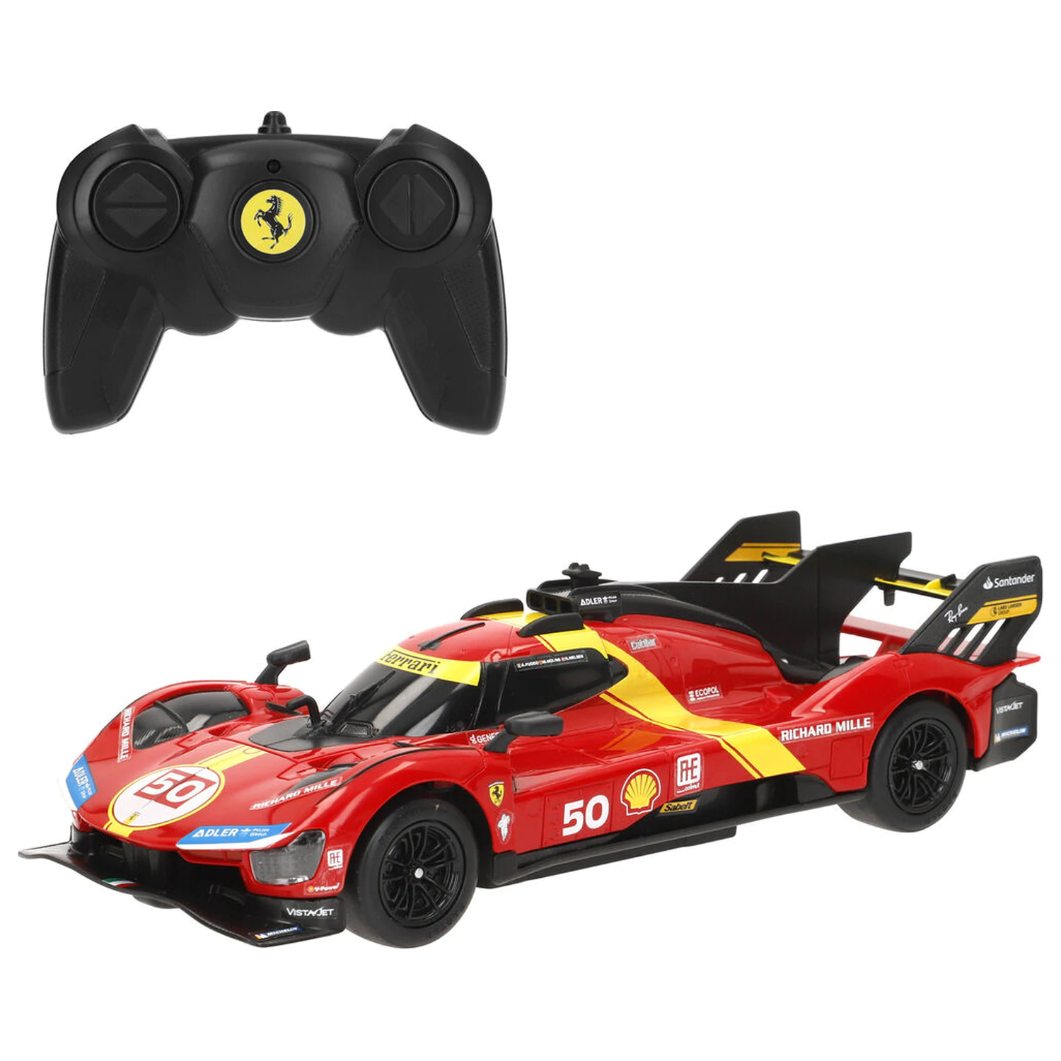 Ferrari 499P auto na diaľkové ovládanie produktová fotografia