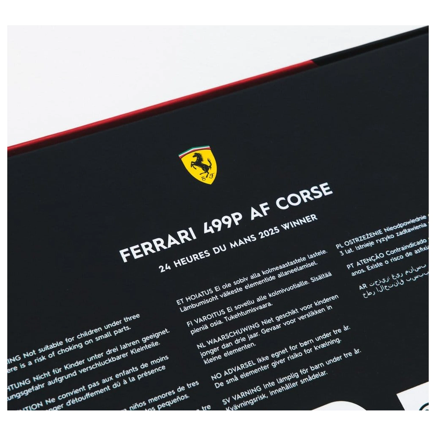 Ferrari AF Corse Puzzle 499P 24 Heures du Mans 2025 Víťaz (1000 kusov) 48 x 68 cm produktová fotografia
