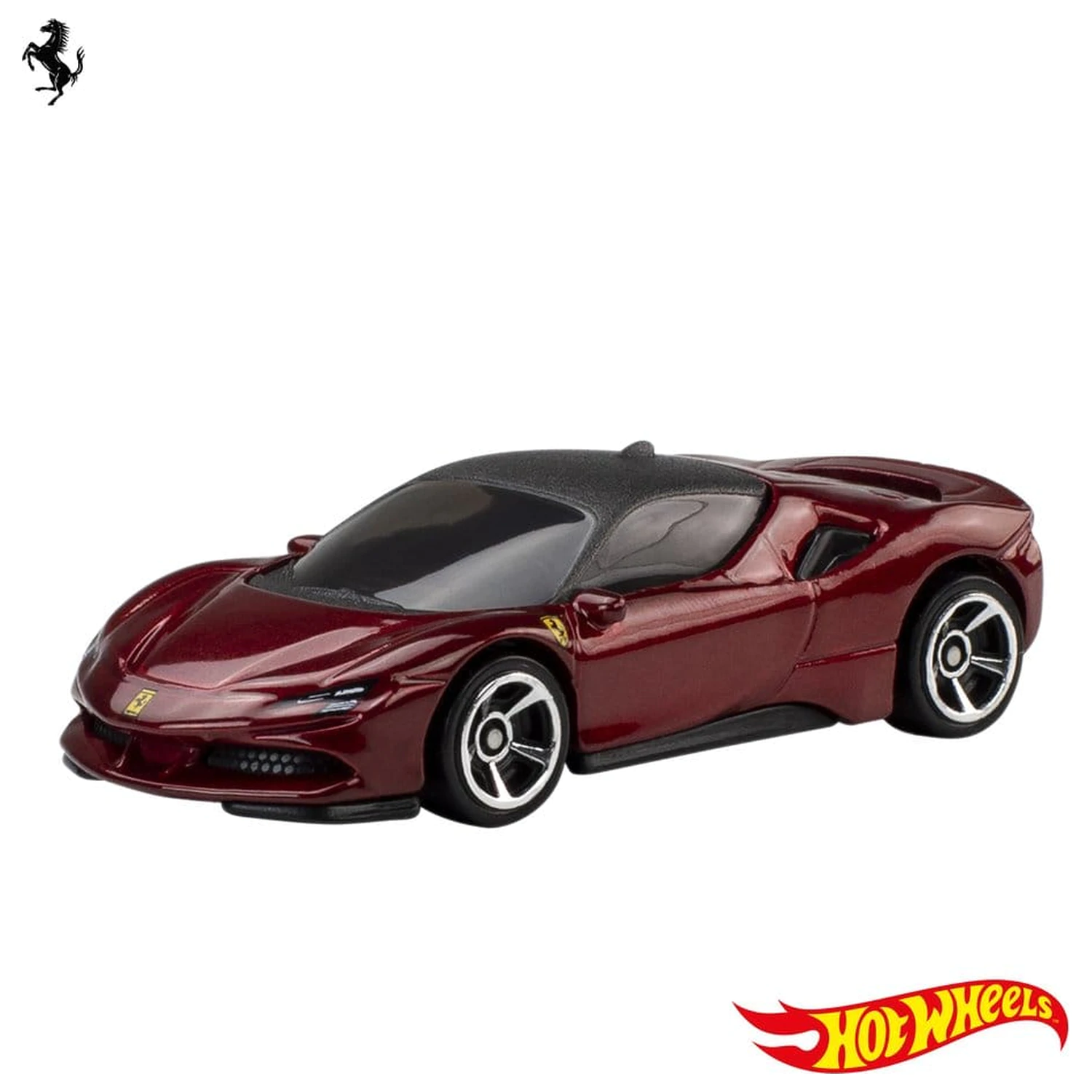 Ferrari Hot Wheels Die-Cast Vozidlo balenie 5 kusov 1/64 produktová fotografia