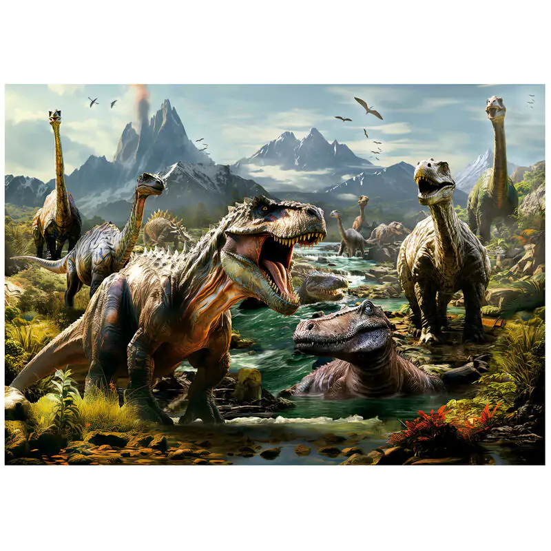 Fierce Dinosaurs puzzle 1000 dielikov produktová fotografia