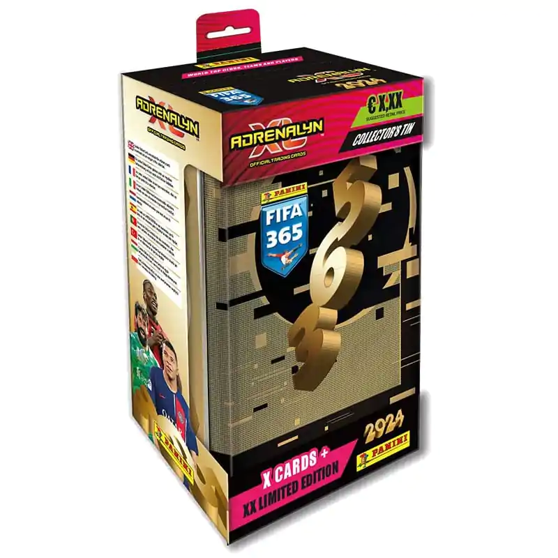 FIFA 365 Adrenalyn XL 2024 Zberateľské Karty Classic Plechová Krabička produktová fotografia