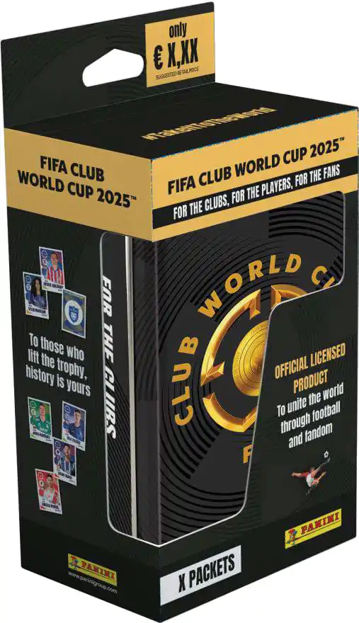 FIFA Club World Cup 2025 Zberateľské karty Classic Plechovka produktová fotografia