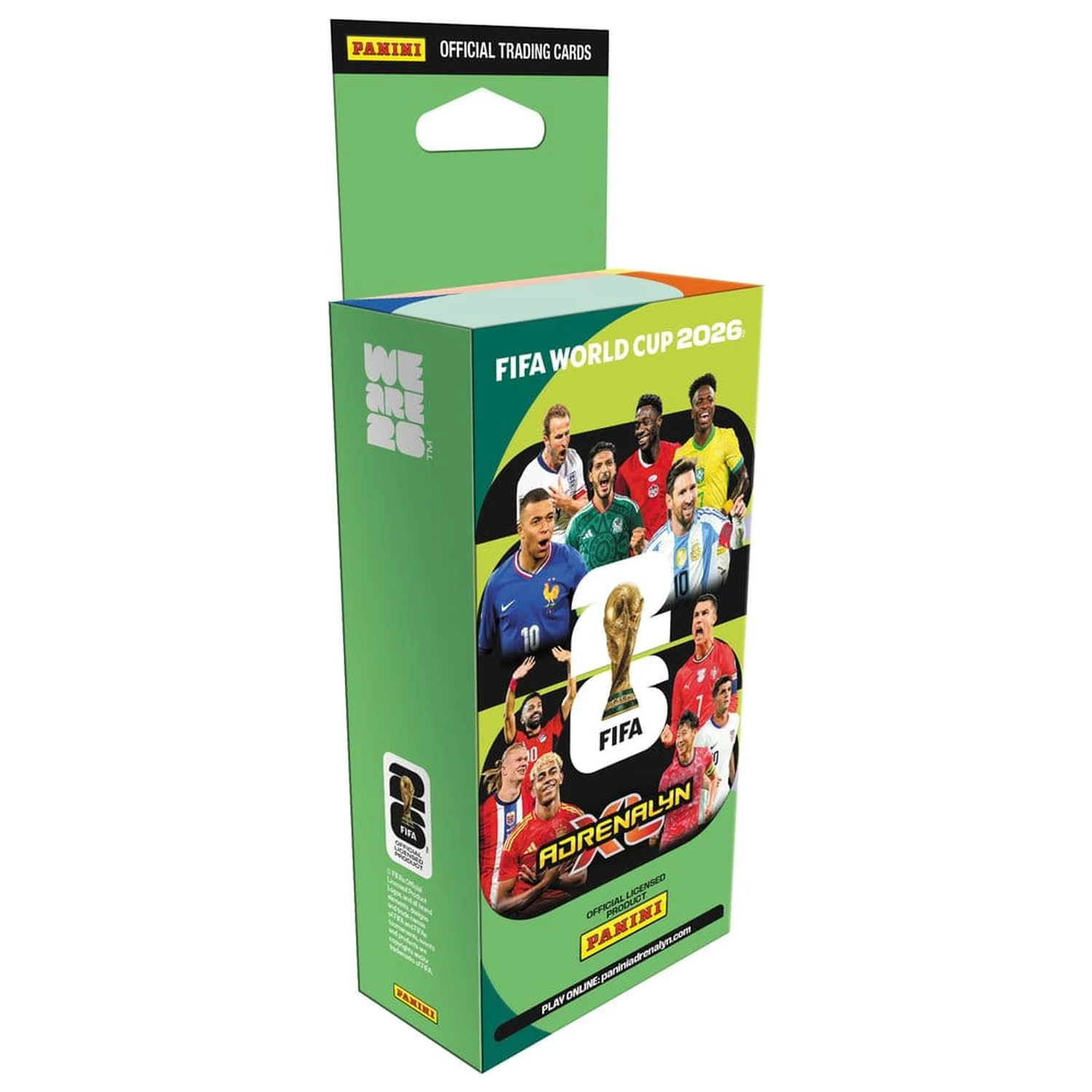 FIFA World Cup 2026 Adrenalyn XL Zberateľské karty Eco-Blister Nemecká verzia produktová fotografia