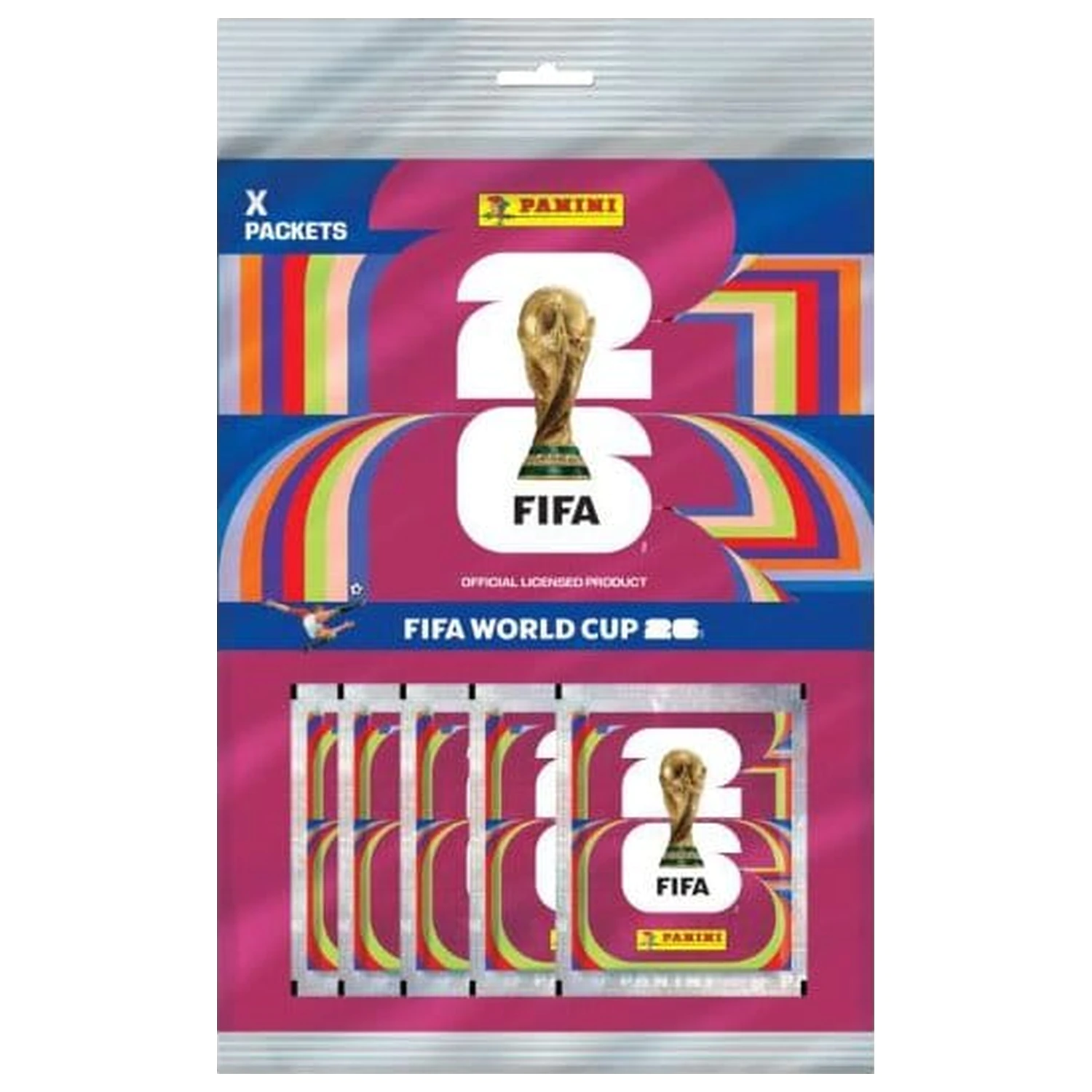 FIFA World Cup 2026 Zbierka nálepiek Mini Multipack *Nemecká verzia* produktová fotografia