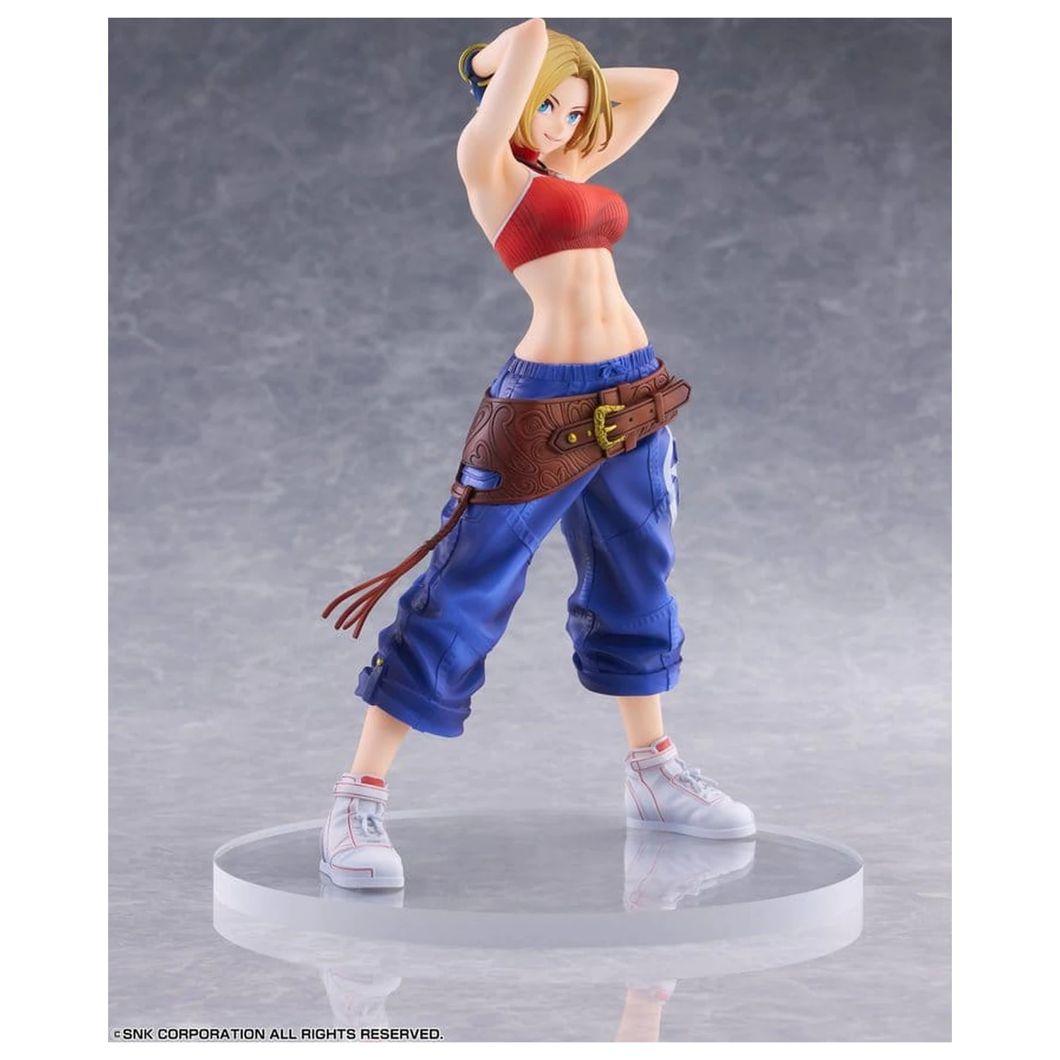 Fighting Girls Collection The King of Fighters XV PVC figúrka 1/7 Blue Mary AmiAmi Limited Edition 26 cm produktová fotografia