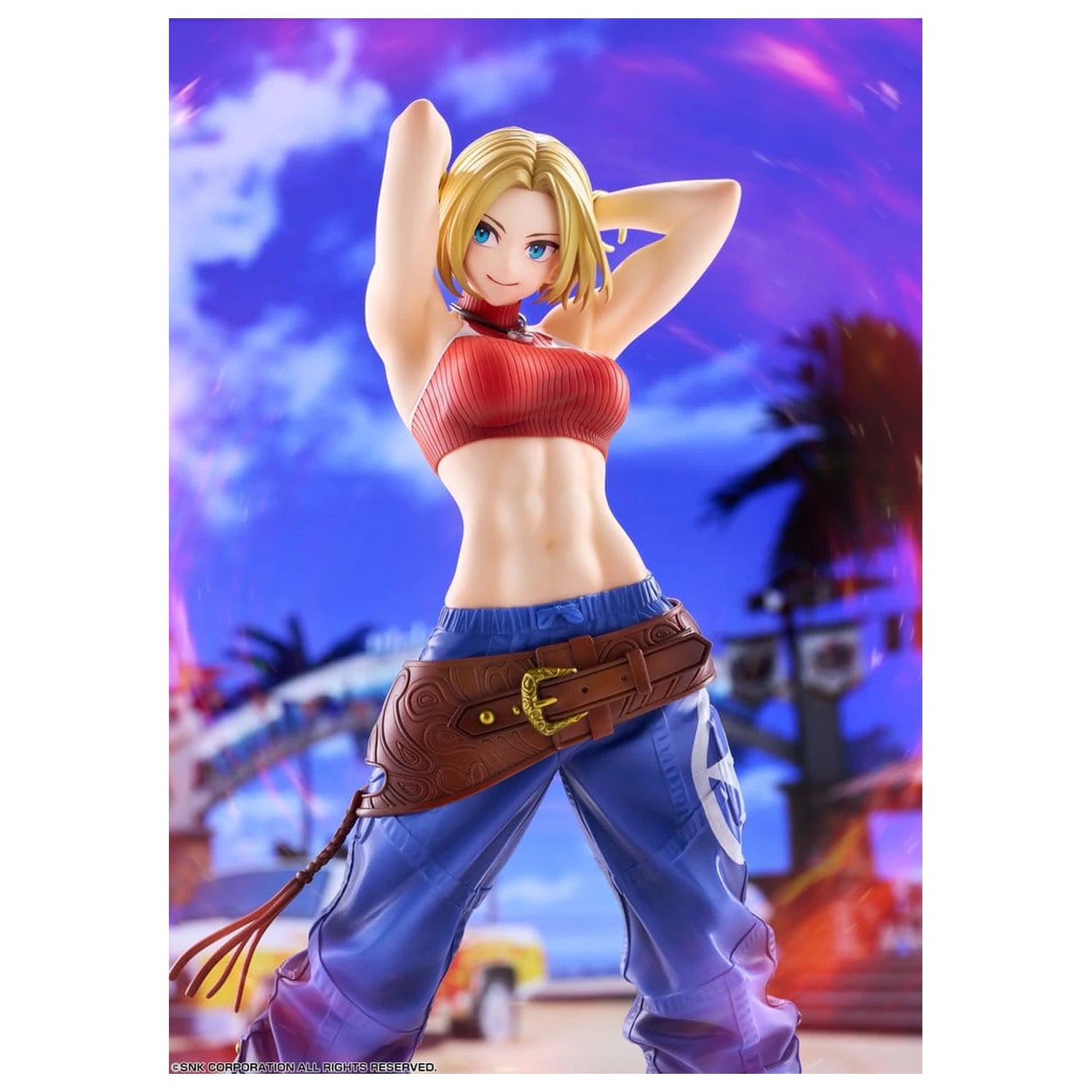 Fighting Girls Collection The King of Fighters XV PVC figúrka 1/7 Blue Mary 26 cm produktová fotografia