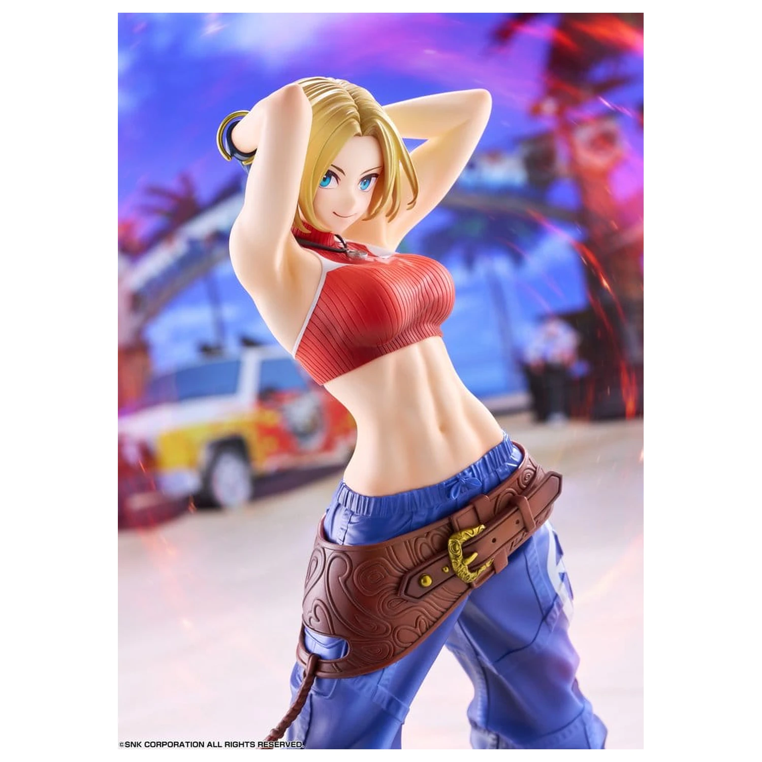 Fighting Girls Collection The King of Fighters XV PVC figúrka 1/7 Blue Mary 26 cm produktová fotografia