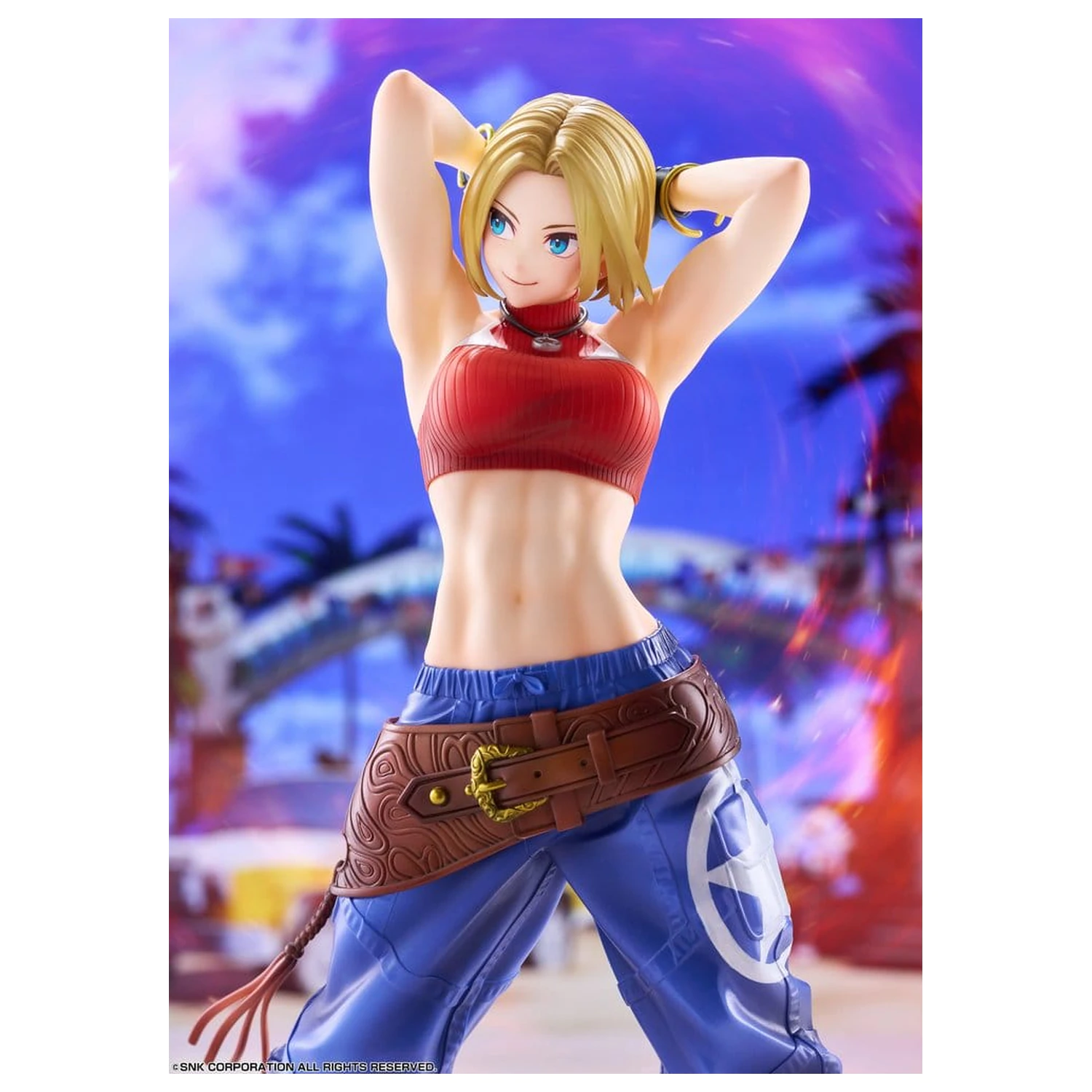 Fighting Girls Collection The King of Fighters XV PVC figúrka 1/7 Blue Mary 26 cm produktová fotografia