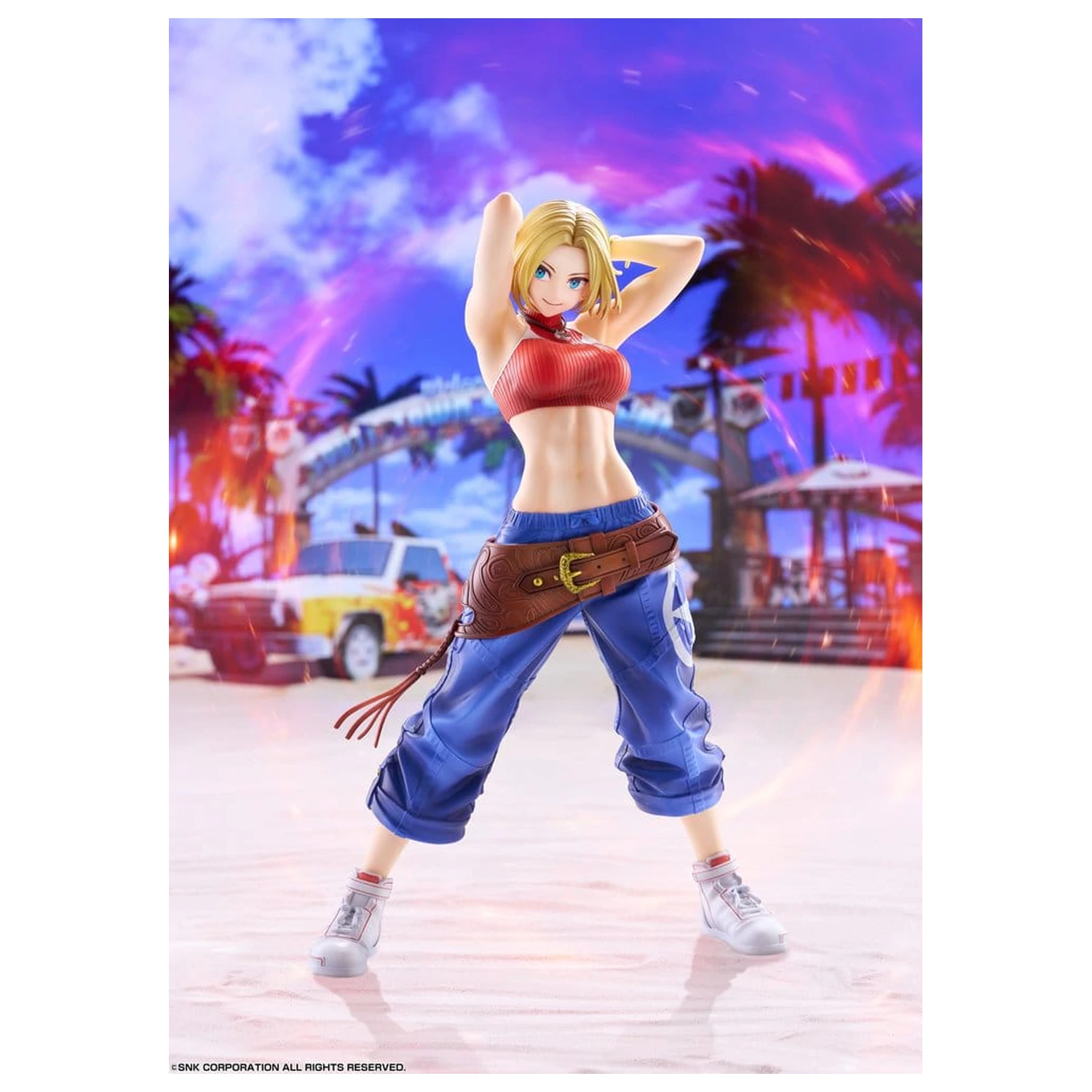 Fighting Girls Collection The King of Fighters XV PVC figúrka 1/7 Blue Mary 26 cm produktová fotografia