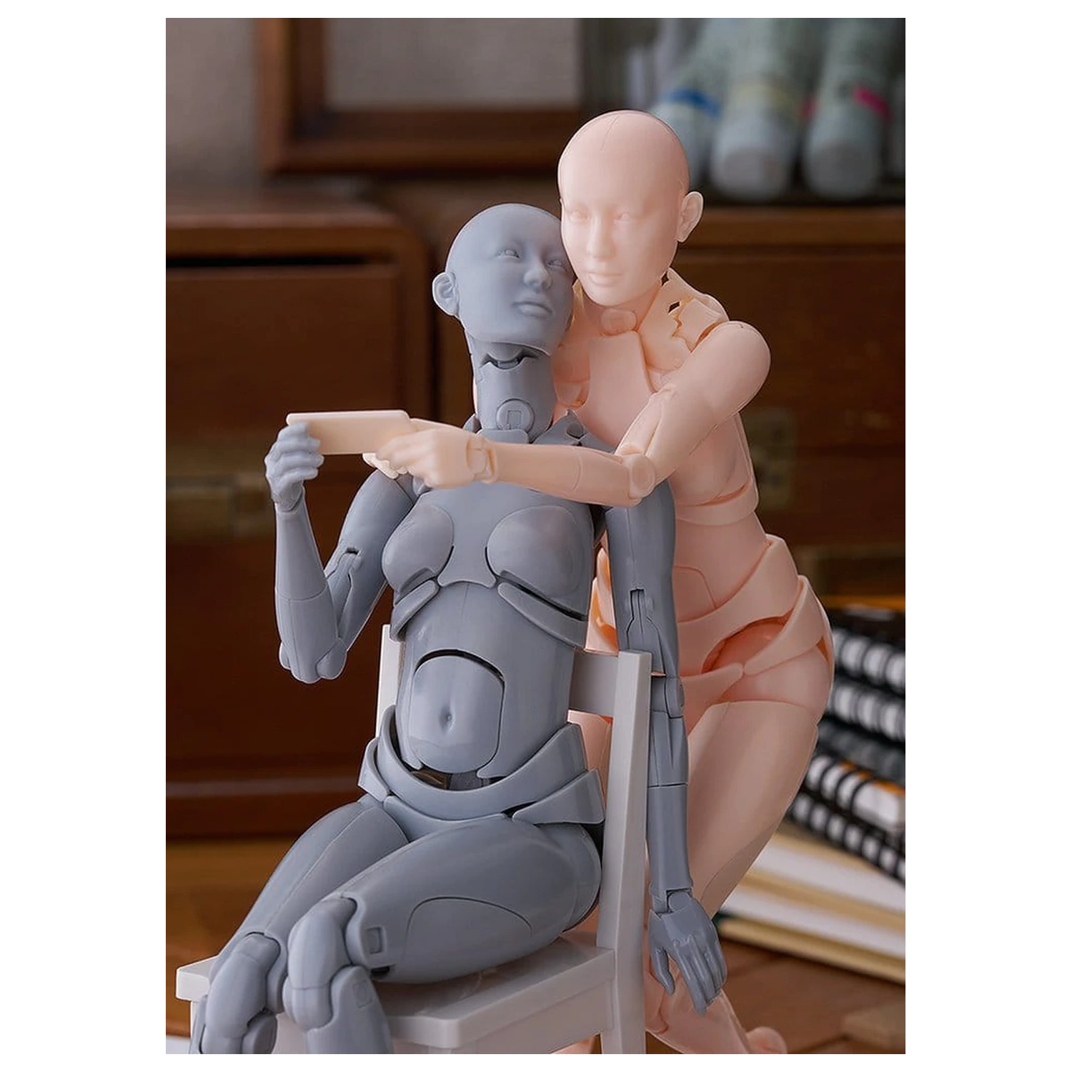 Figma Action Figure Nishimura Style Drawing Doll Olive Gray 21 cm produktová fotografia