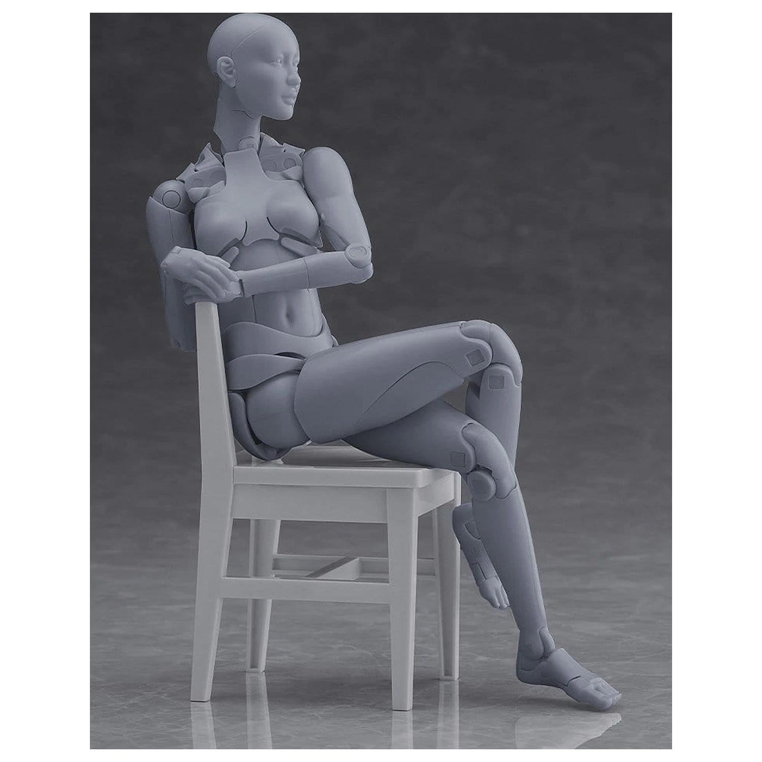 Figma Action Figure Nishimura Style Drawing Doll Olive Gray 21 cm produktová fotografia