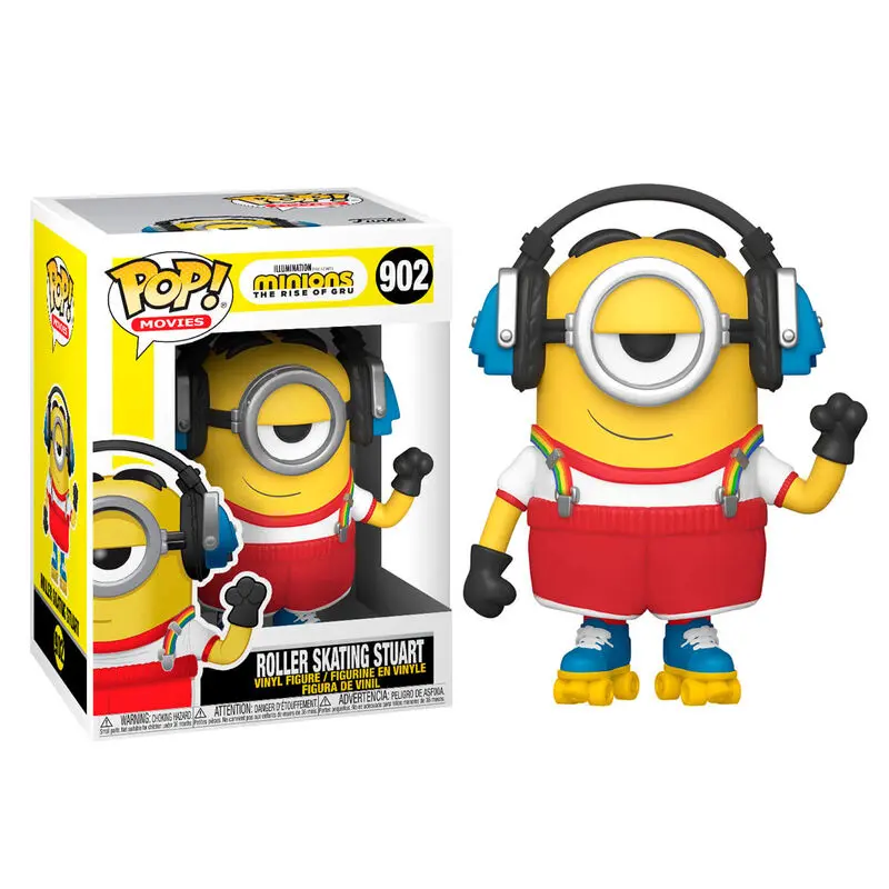 Minions II POP! Movies Vinylová figúrka Skater Stuart 9 cm produktová fotografia