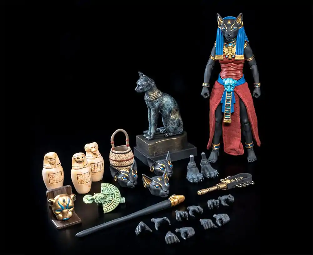 Figura Obscura akčná figúrka Bastet Black & Red produktová fotografia