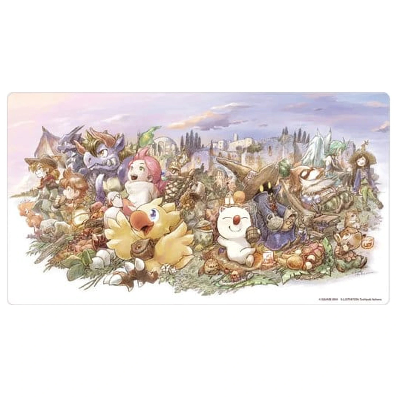 Final Fantasy Podložka Chocobo & Friends 61 x 34 cm produktová fotografia