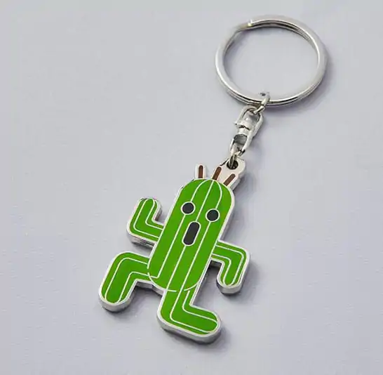 Final Fantasy Series Metal-Keychain Kaktus produktová fotografia