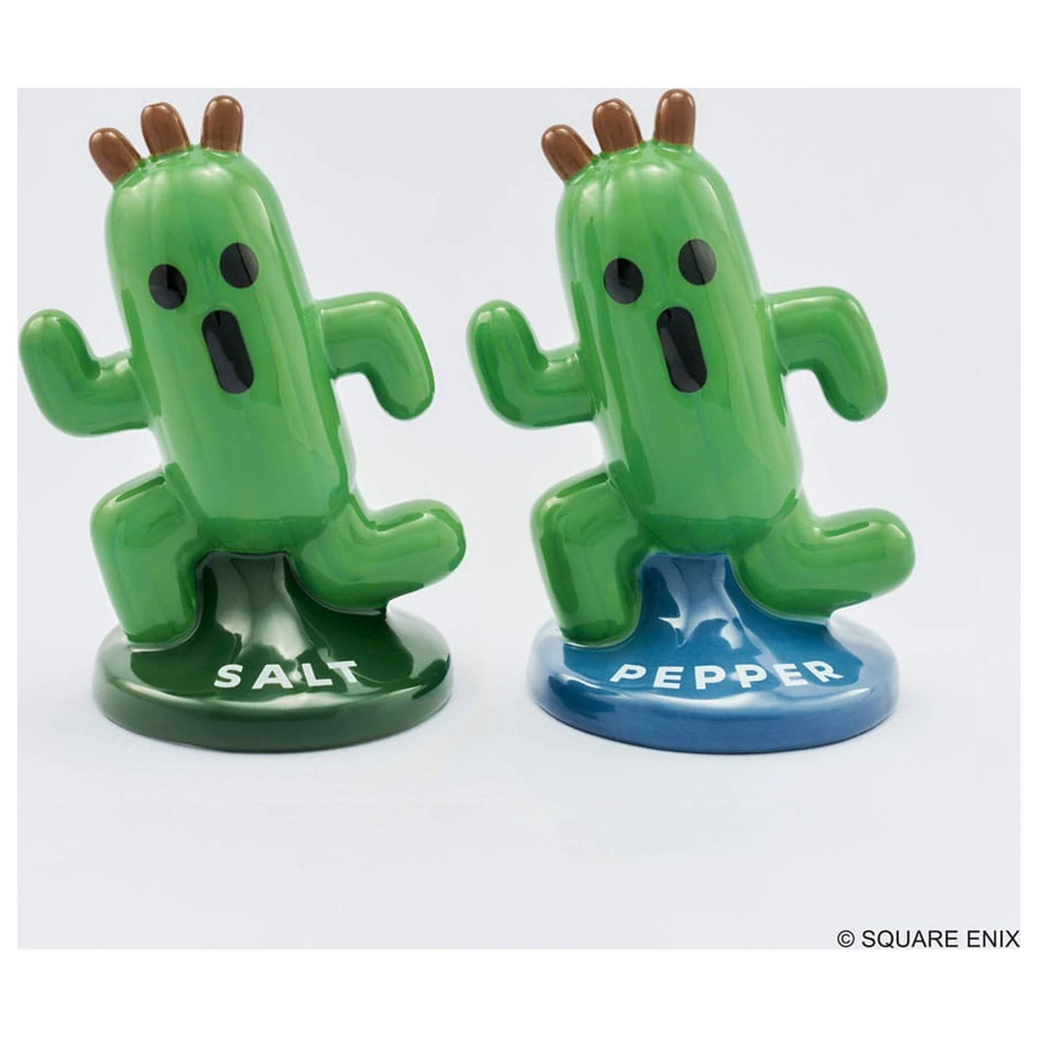 Final Fantasy soľnička a korenička Cactuar produktová fotografia