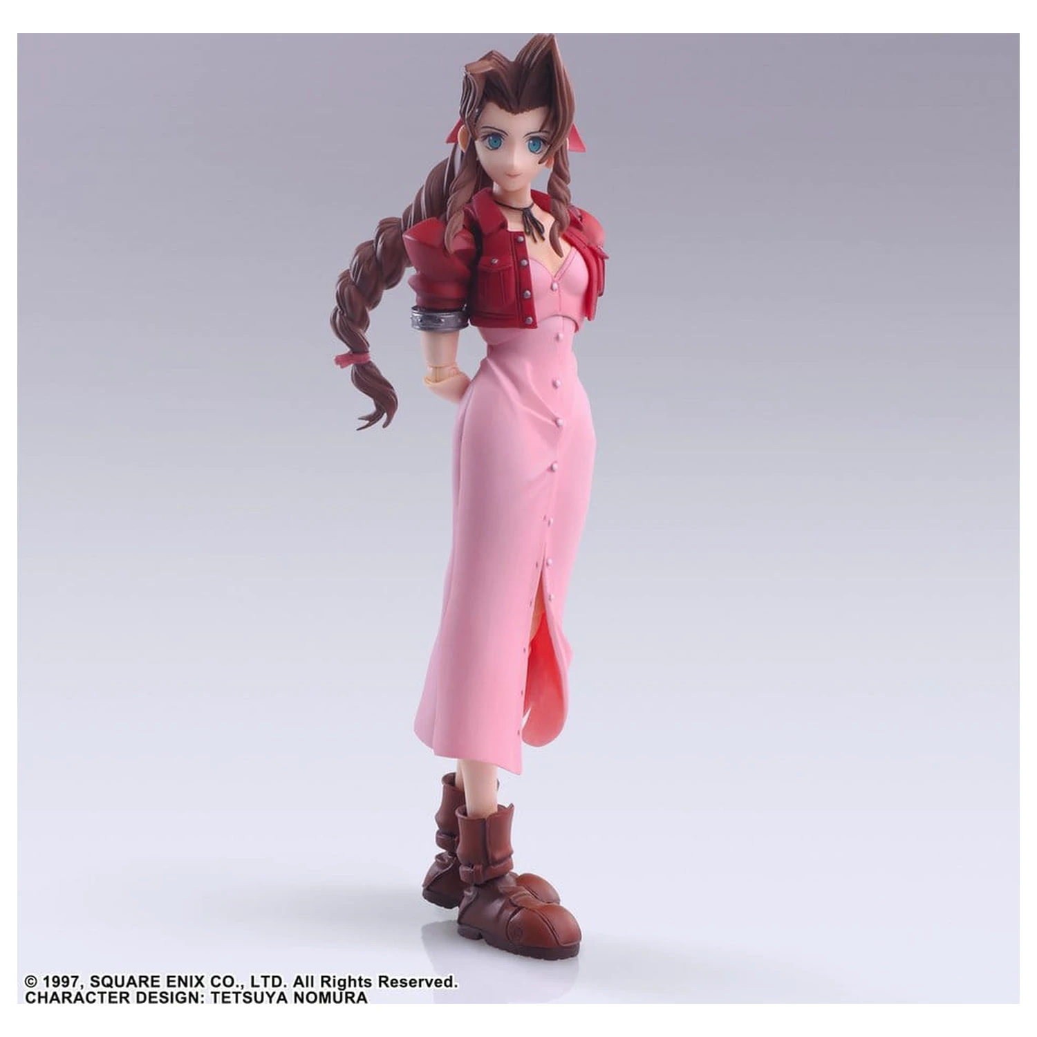 Final Fantasy VII Bring Arts akčná figúrka Aerith Gainsborough Digital Plus Edition 14 cm produktová fotografia