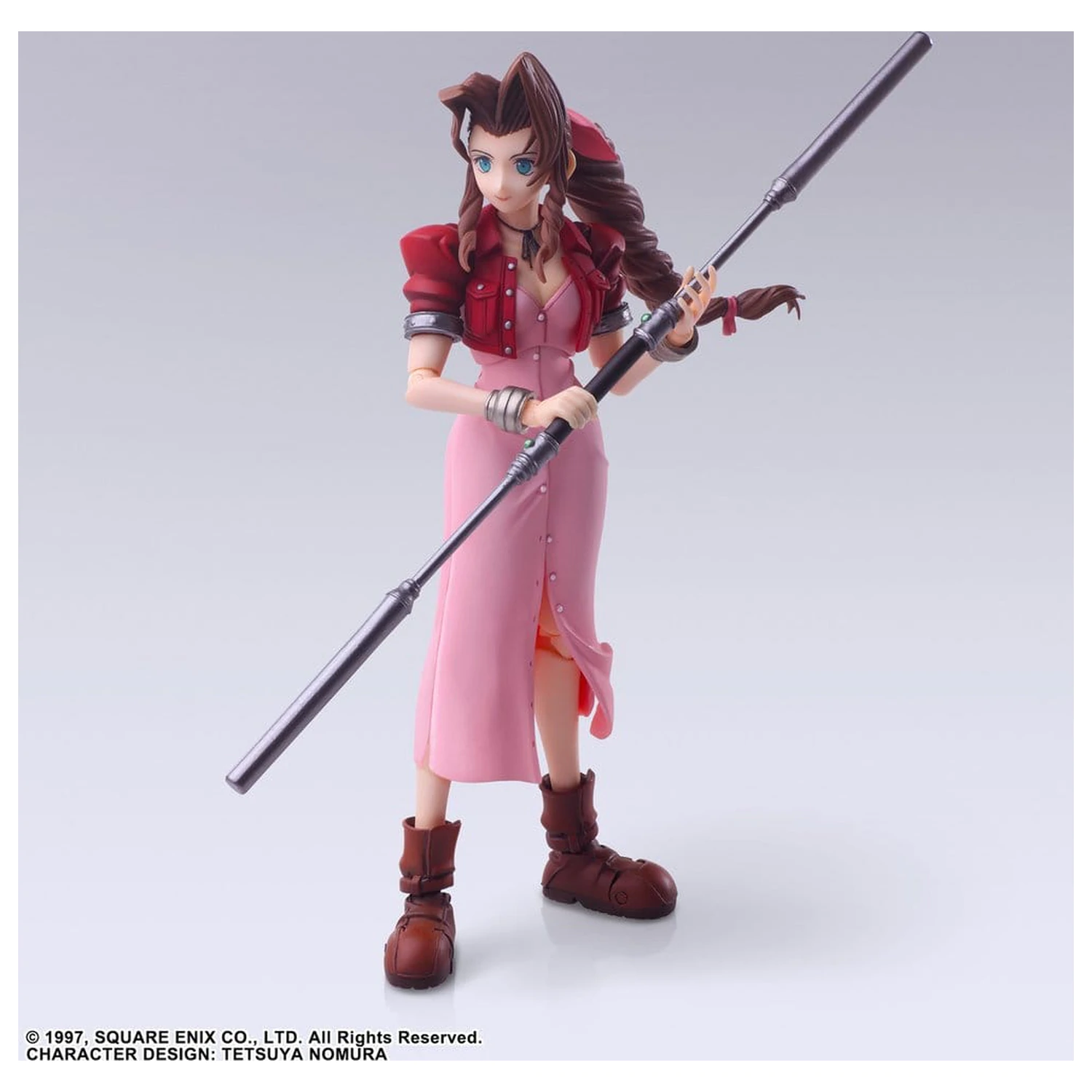 Final Fantasy VII Bring Arts akčná figúrka Aerith Gainsborough Digital Plus Edition 14 cm produktová fotografia