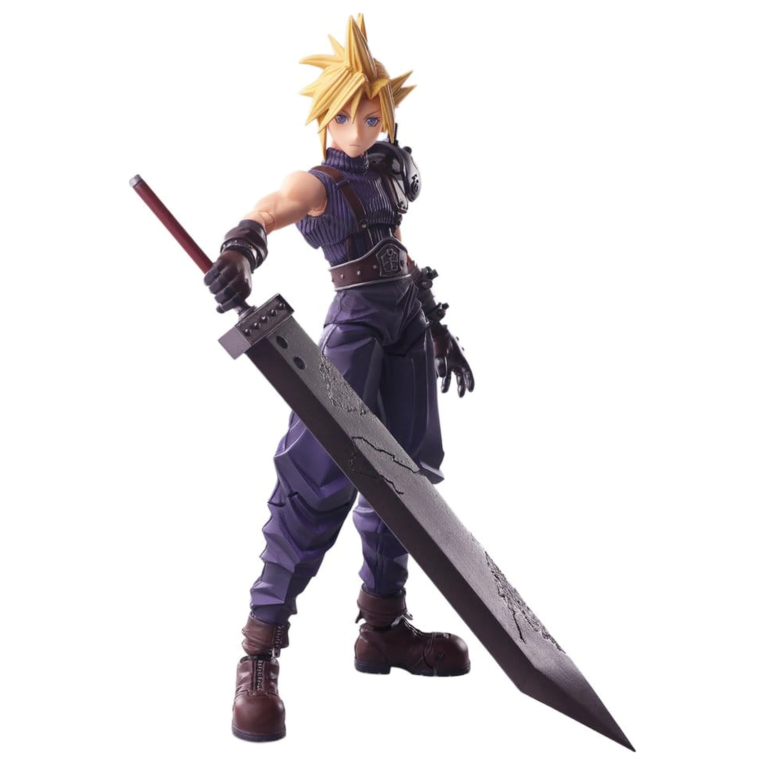 Final Fantasy VII Bring Arts akčná figúrka Cloud Strife Digital Plus Edition 15 cm produktová fotografia