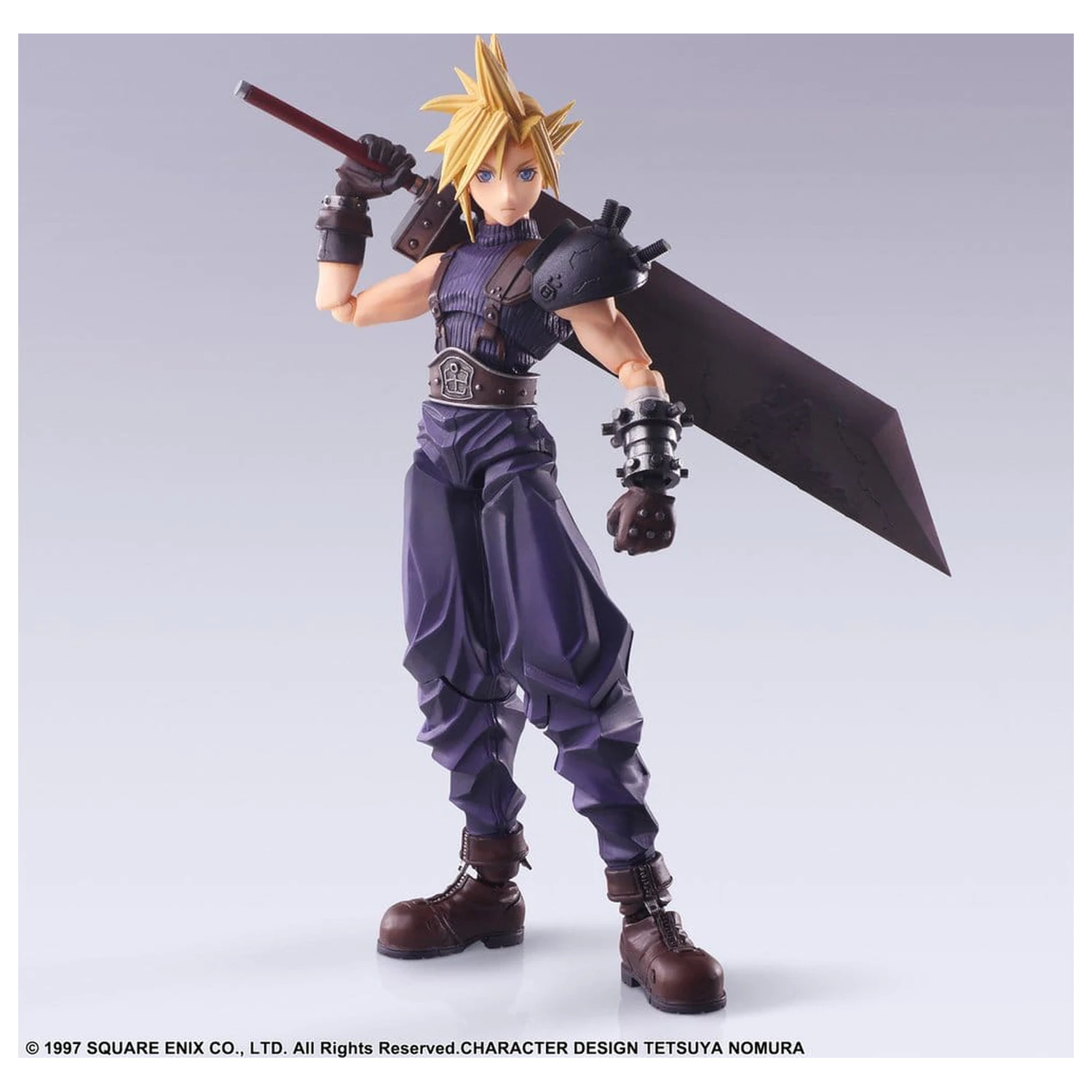 Final Fantasy VII Bring Arts akčná figúrka Cloud Strife Digital Plus Edition 15 cm produktová fotografia