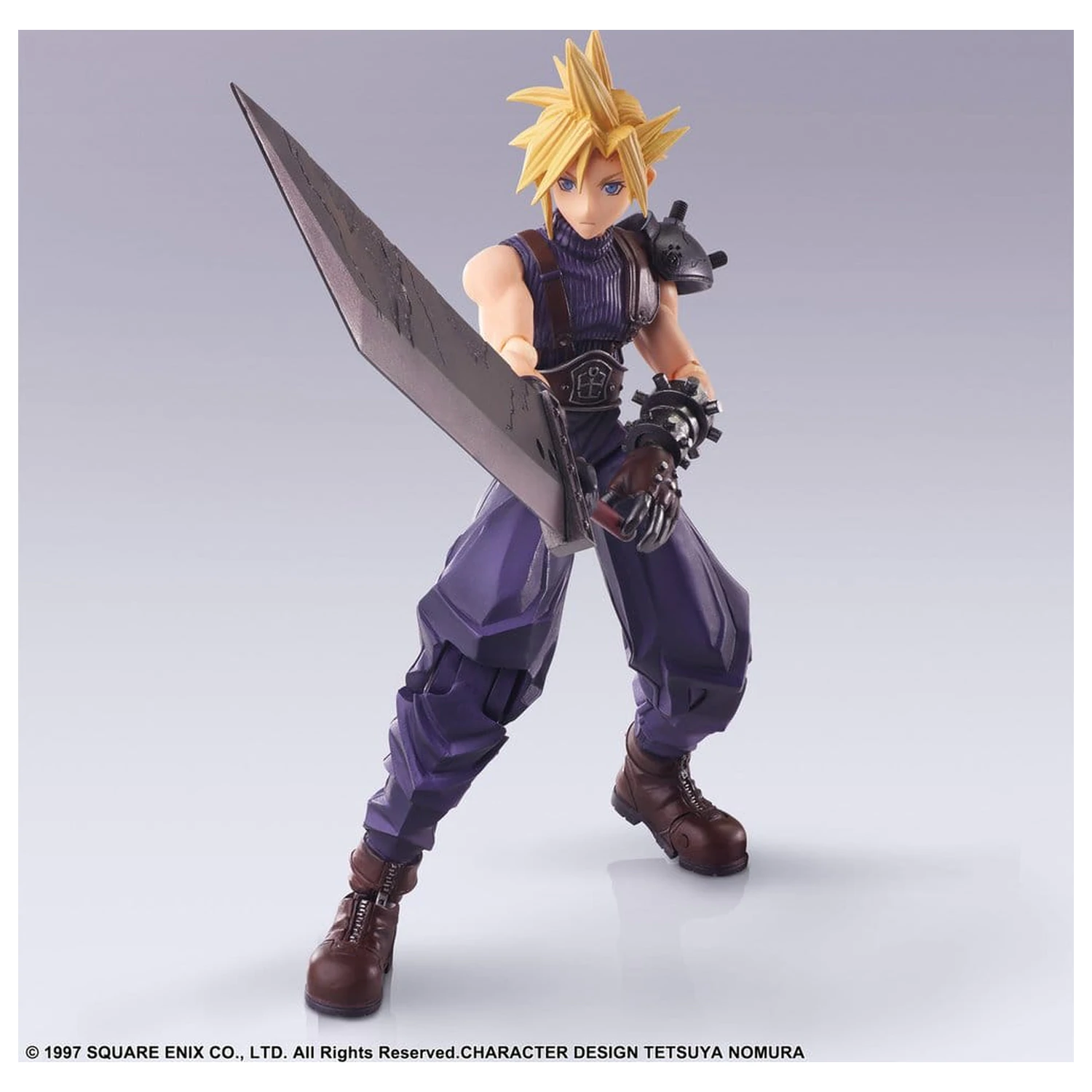 Final Fantasy VII Bring Arts akčná figúrka Cloud Strife Digital Plus Edition 15 cm produktová fotografia