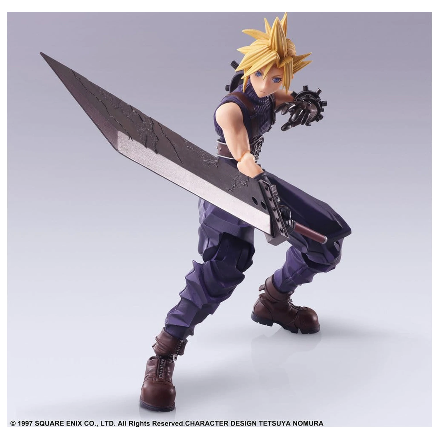 Final Fantasy VII Bring Arts akčná figúrka Cloud Strife Digital Plus Edition 15 cm produktová fotografia