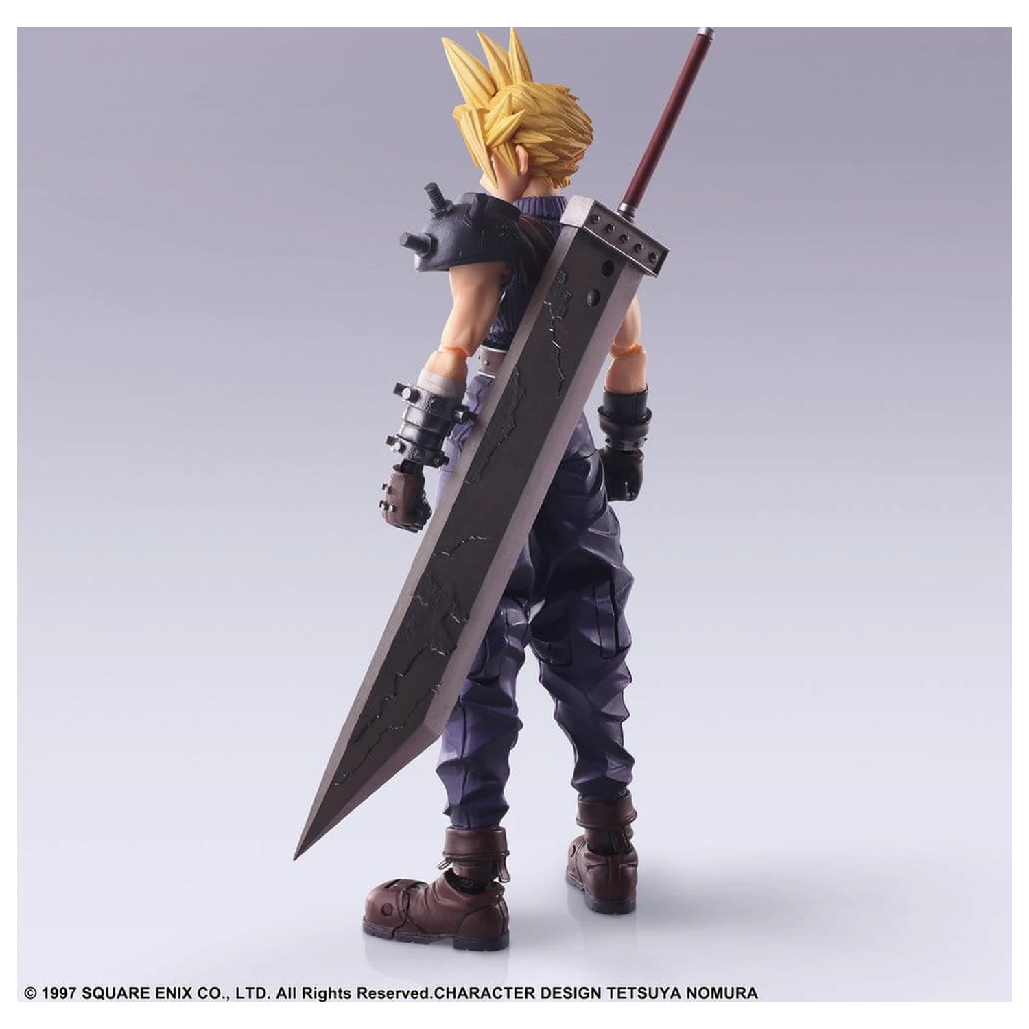 Final Fantasy VII Bring Arts akčná figúrka Cloud Strife Digital Plus Edition 15 cm produktová fotografia