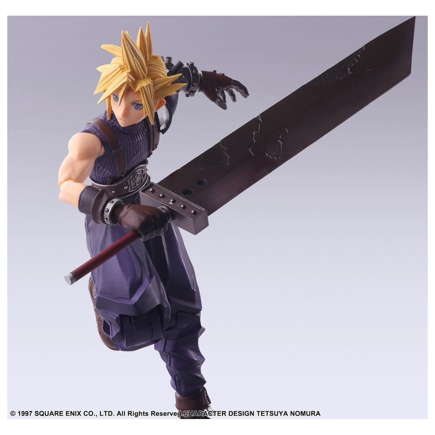 Final Fantasy VII Bring Arts akčná figúrka Cloud Strife Digital Plus Edition 15 cm produktová fotografia