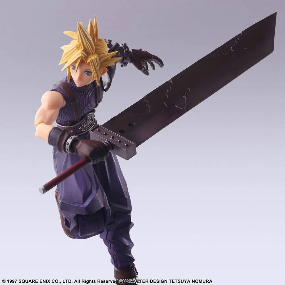 Final Fantasy VII Bring Arts Akčná figúrka Cloud Strife 15 cm termékfotó