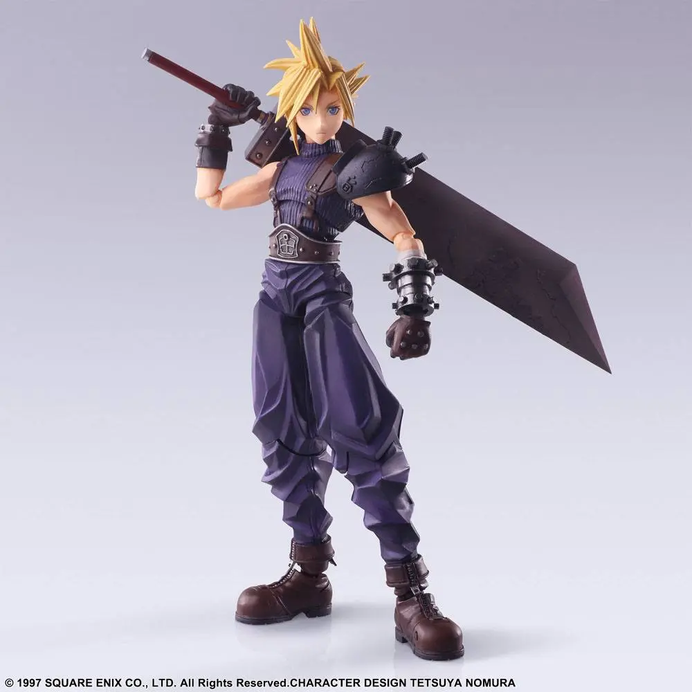 Final Fantasy VII Bring Arts Akčná figúrka Cloud Strife 15 cm termékfotó