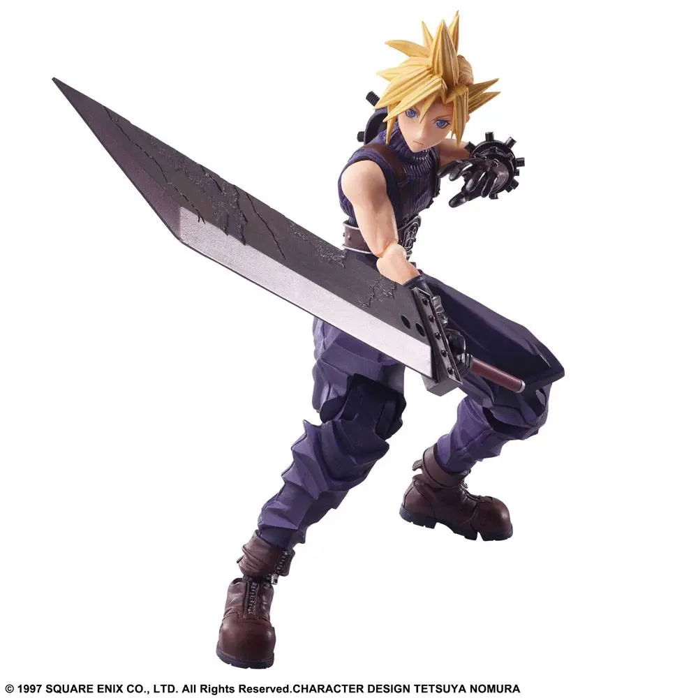 Final Fantasy VII Bring Arts Akčná figúrka Cloud Strife 15 cm termékfotó