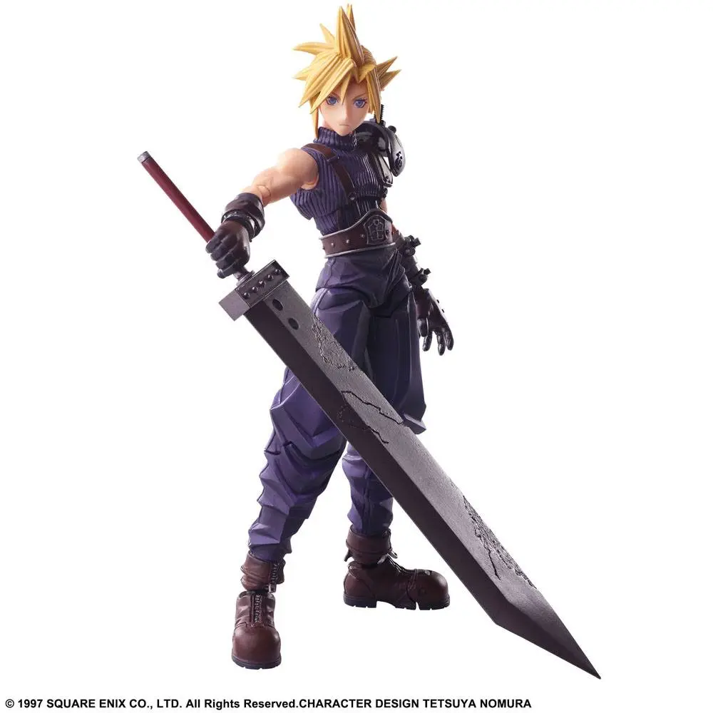 Final Fantasy VII Bring Arts Akčná figúrka Cloud Strife 15 cm termékfotó