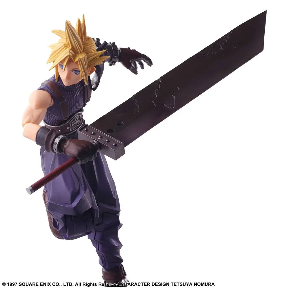 Final Fantasy VII Bring Arts Akčná figúrka Cloud Strife 15 cm termékfotó