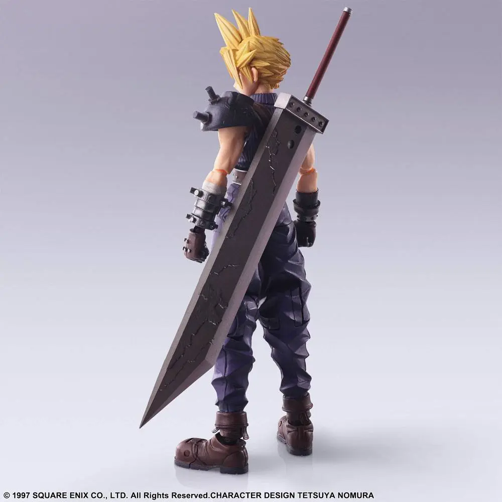 Final Fantasy VII Bring Arts Akčná figúrka Cloud Strife 15 cm termékfotó