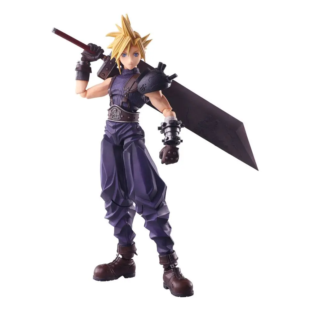 Final Fantasy VII Bring Arts Akčná figúrka Cloud Strife 15 cm termékfotó