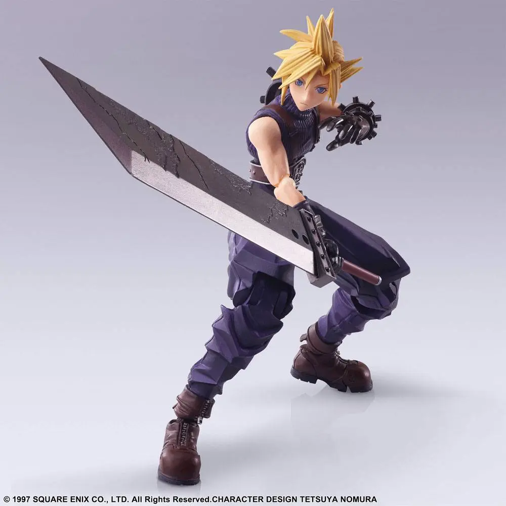 Final Fantasy VII Bring Arts Akčná figúrka Cloud Strife 15 cm termékfotó