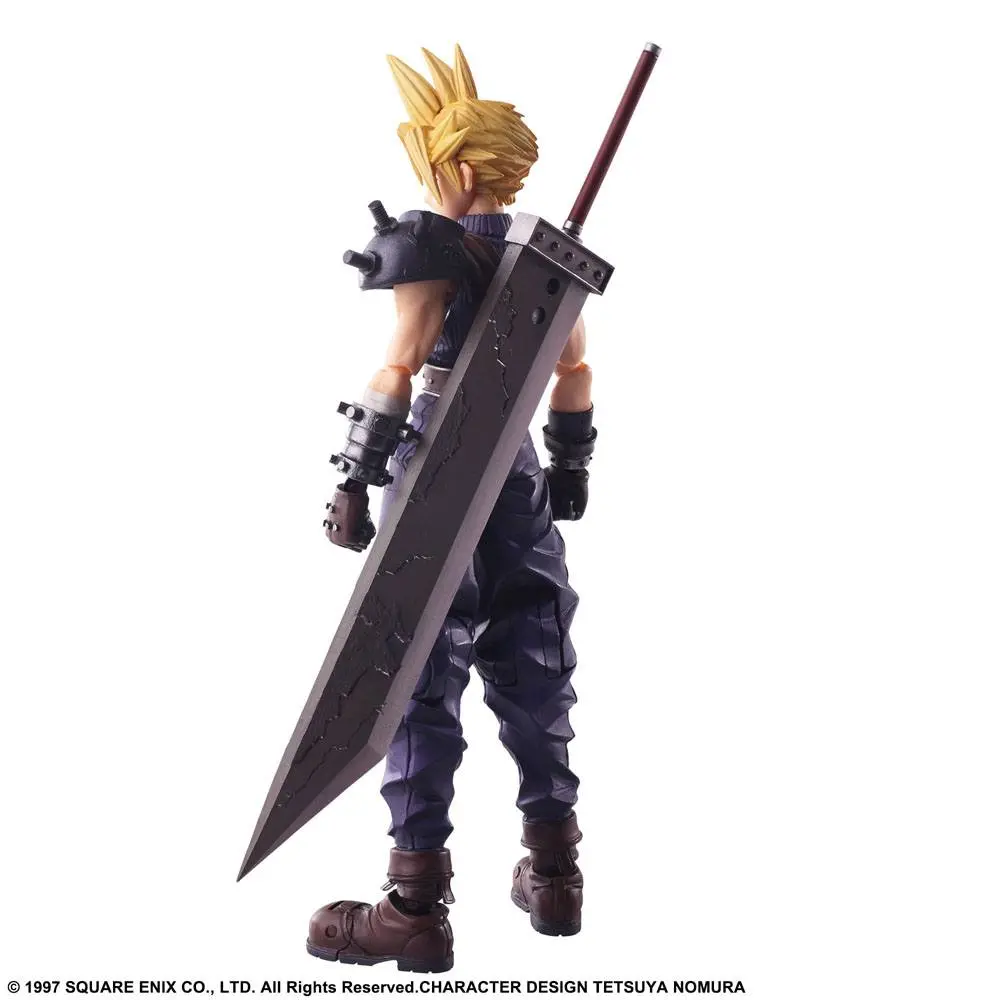 Final Fantasy VII Bring Arts Akčná figúrka Cloud Strife 15 cm termékfotó