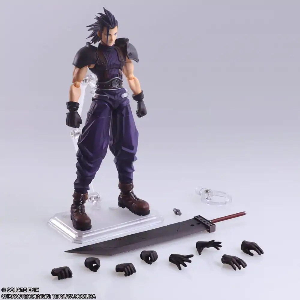 Final Fantasy VII Bring Arts akčná figúrka Zack Fair 16 cm produktová fotografia