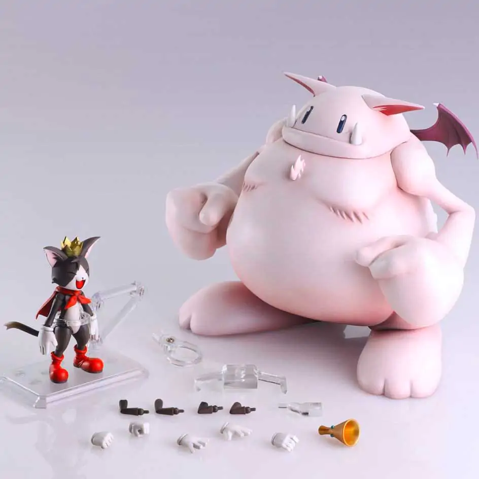 Final Fantasy VII Bring Cait Sith & Fat Moogle 15 cm termékfotó