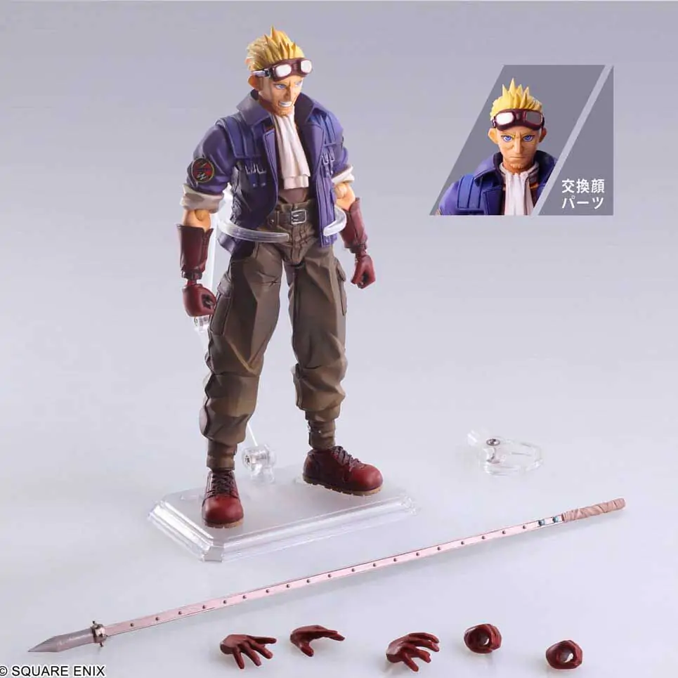 Final Fantasy VII Bring Cid Highwind figúrka 15 cm termékfotó