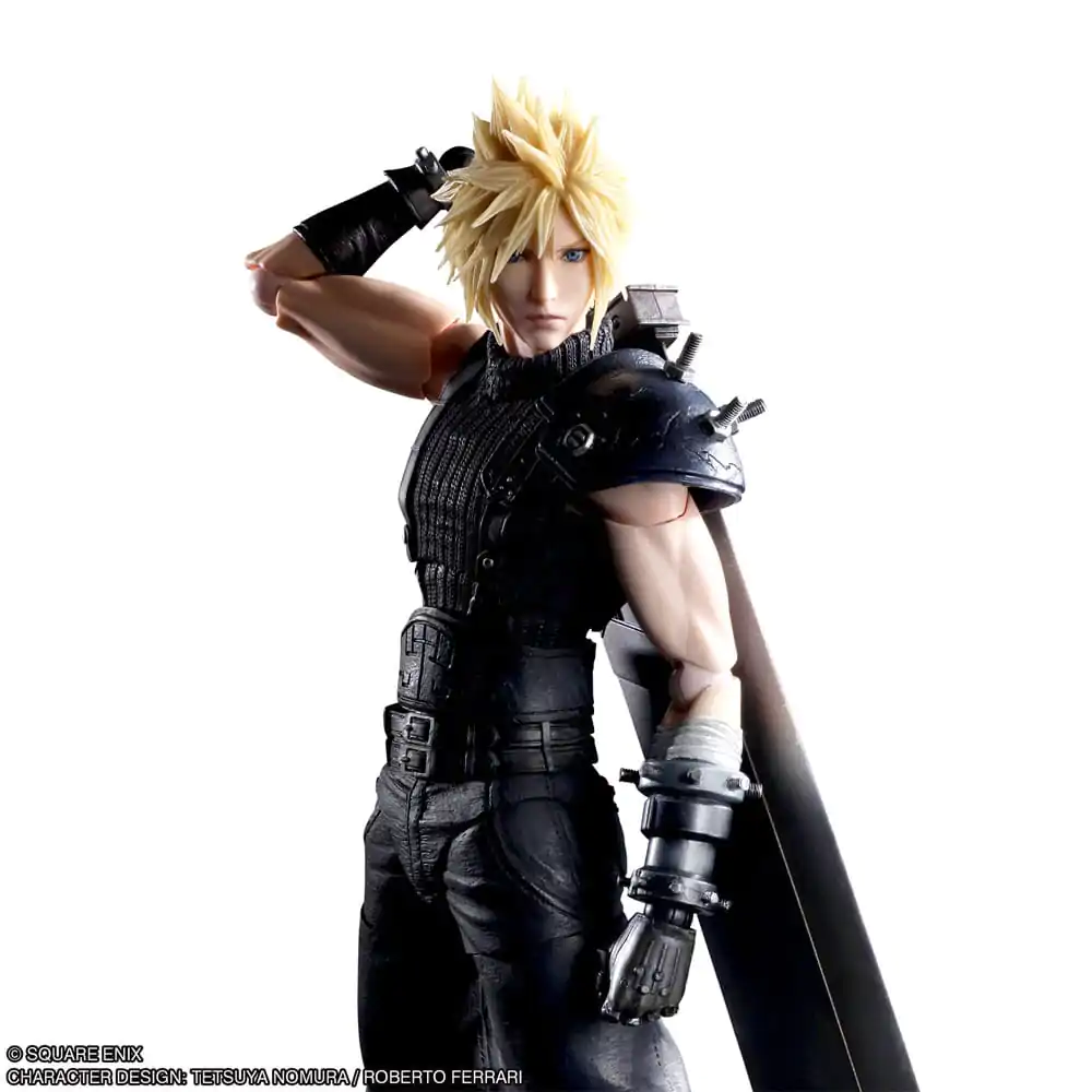 Final Fantasy VII Play Arts Kai Akčná Figúrka Cloud Strife 27 cm produktová fotografia